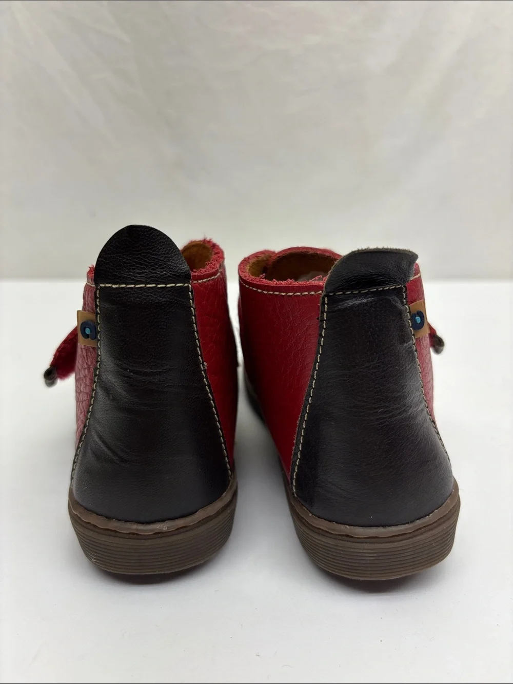 GoFlex Red Girls' Leather Mary Jane Shoes, SZ 28, box 27